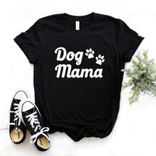 Load image into Gallery viewer, Dog Mama paw Print Women Tshirts Cotton 2020