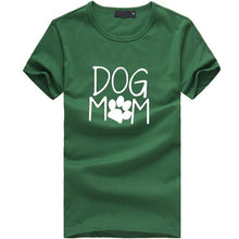Load image into Gallery viewer, Women's Loose Short-Sleeved Dog Mom Print T-Shirt 2020
