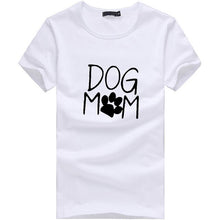 Load image into Gallery viewer, Women's Loose Short-Sleeved Dog Mom Print T-Shirt 2020