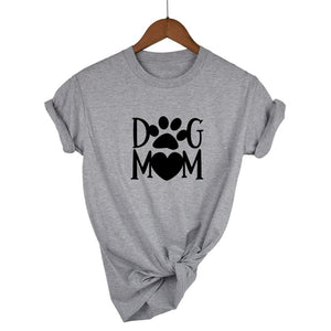 Dog mom paw Print Women tshirt Cotton Casual Funny t shirt For Lady 2020