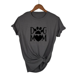 Dog mom paw Print Women tshirt Cotton Casual Funny t shirt For Lady 2020